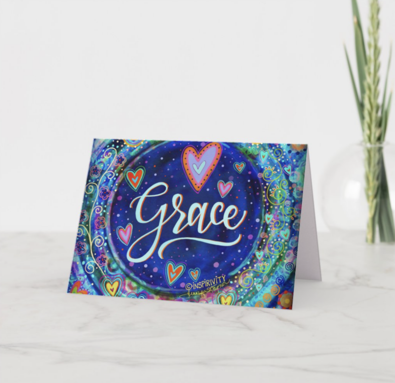 Grace Greeting Card